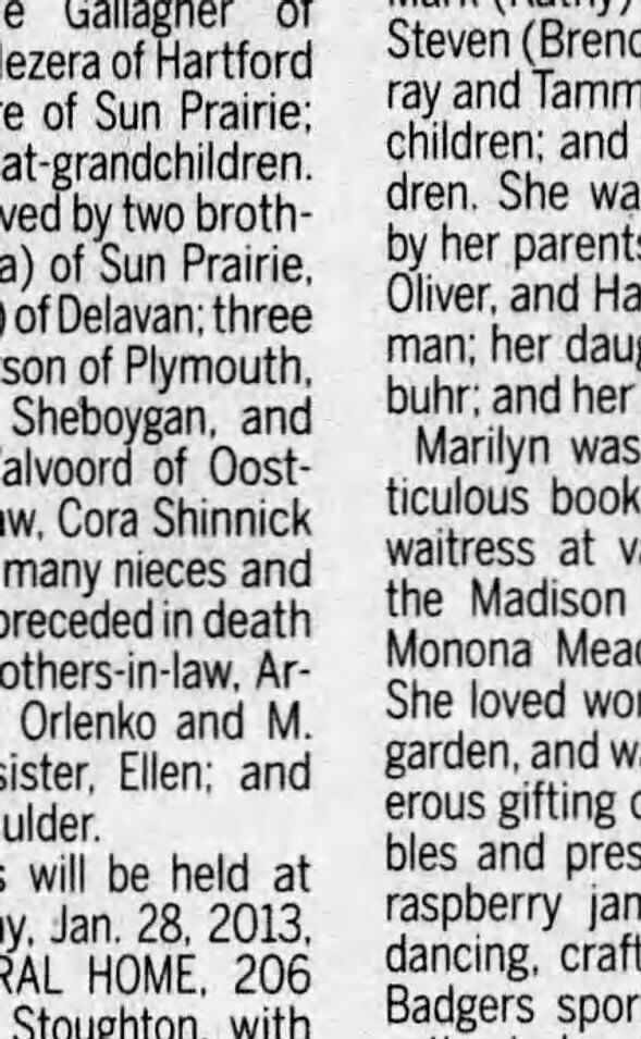 Clipping from Wisconsin State Journal